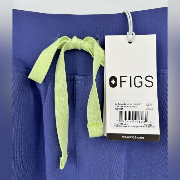 🆕 NWT FIG’S Scrub Set Catarina One Pocket Top Zamora High Waisted Jogger Pant XS - Picture 11 of 12
